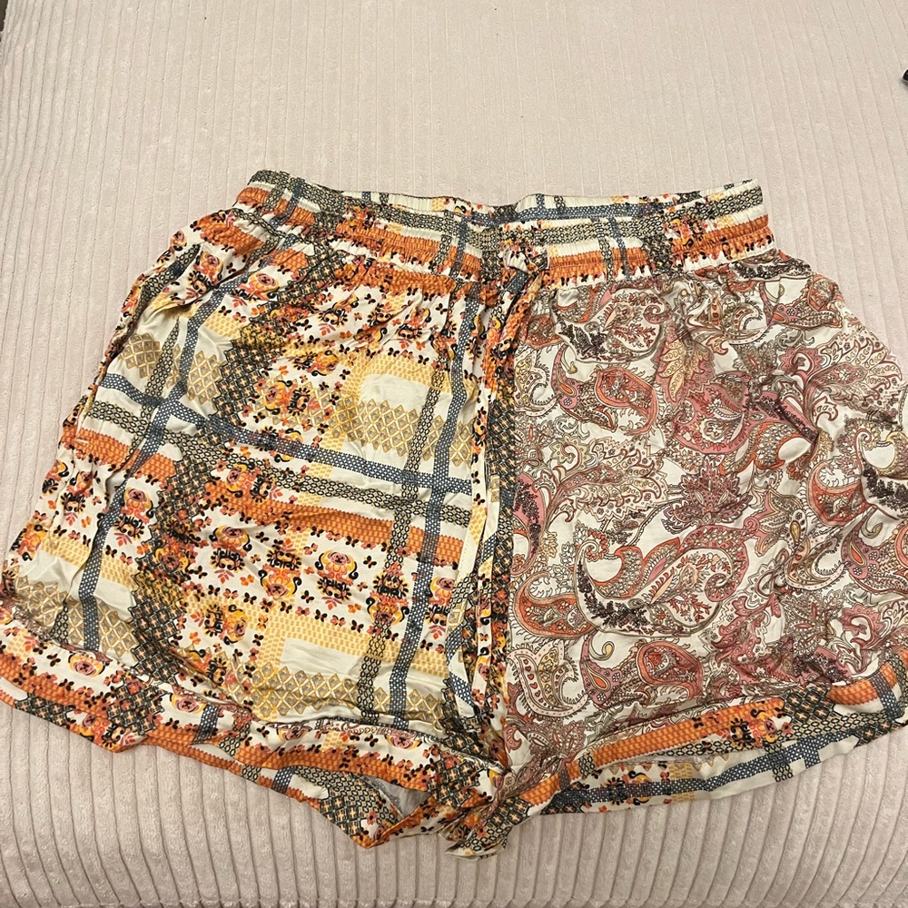 Tell Your Friends satin shorts